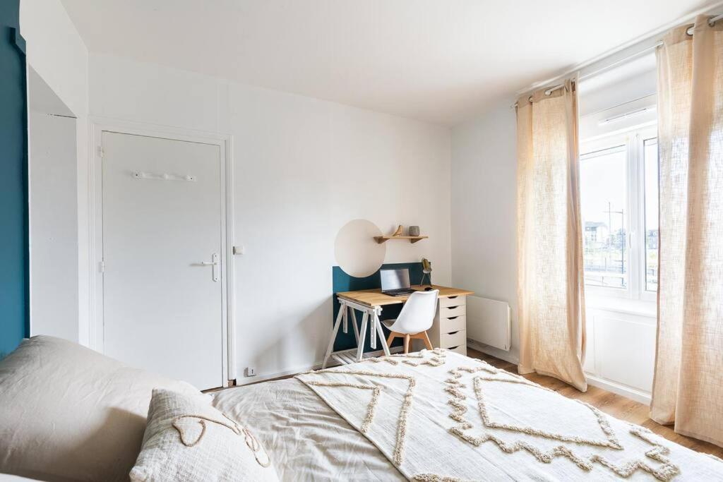 La Clef - Appartement Proche Centre Et Gare Saint-Brieuc Zewnętrze zdjęcie